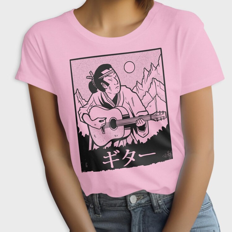 Samurai PlayGuitar, Tricou Femei
