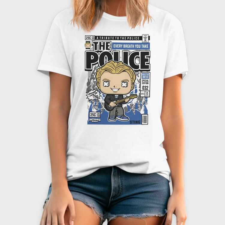 The Police Sting, Tricou Barbati (Unisex)