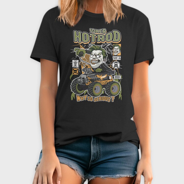 Joker Hotrod, Tricou Barbati (Unisex)