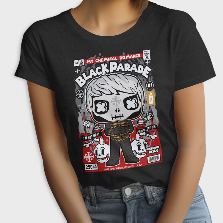 Gerard Way Black Parade, Tricou Femei