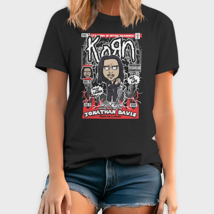 Jonathan Davis KoRn, Tricou Barbati (Unisex)