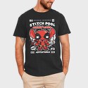 Stitch Pool, Tricou Barbati (Unisex)