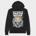 Justin Bieber, Hanorac Oversize Barbati (Unisex)