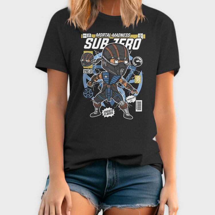 Sub Zero, Tricou Barbati (Unisex)