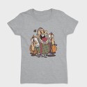 Cartoon Coffee Pumpkin, Tricou Femei