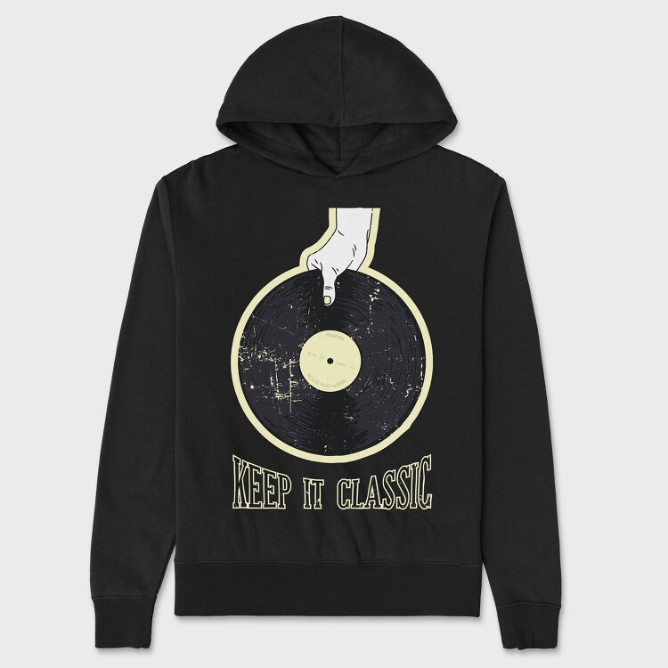 Retro, Hanorac Oversize Barbati (Unisex)