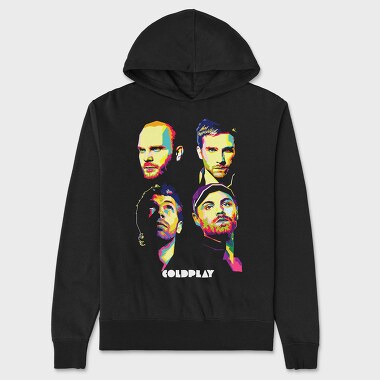 Coldplay 2, Hanorac Oversize Barbati (Unisex)