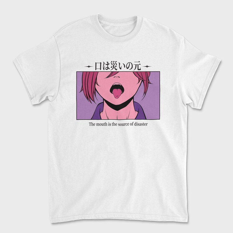 Anime Japanese 18, Tricou Barbati (Unisex)