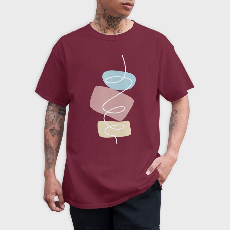 Abstract Shape 29, Tricou Barbati (Unisex)