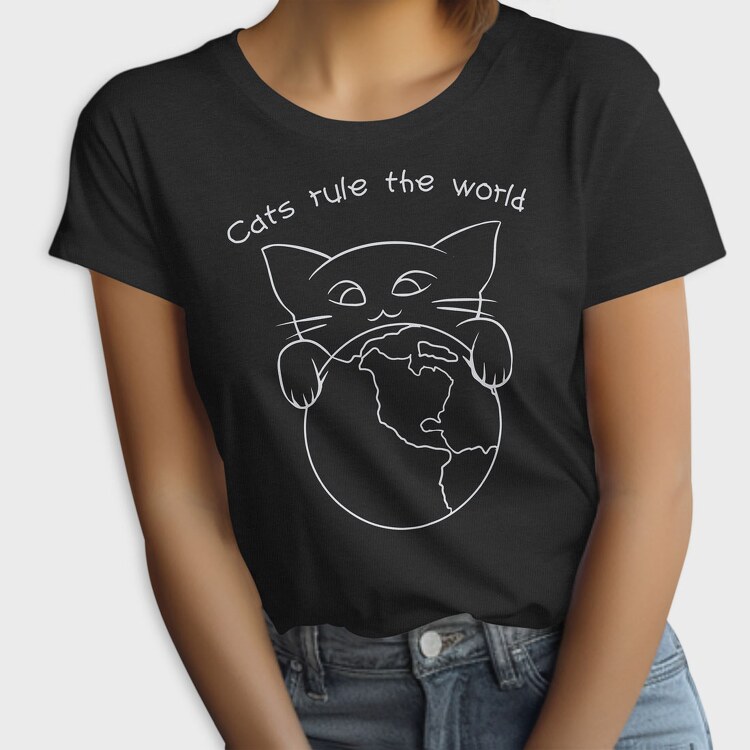 Cats Rule the World, Tricou Femei