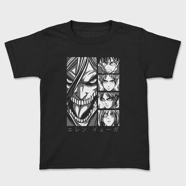 Attack on Titan 18, Tricou Copii