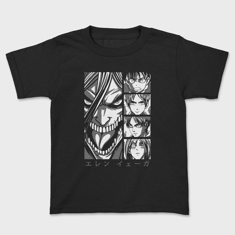 Attack on Titan 18, Tricou Copii