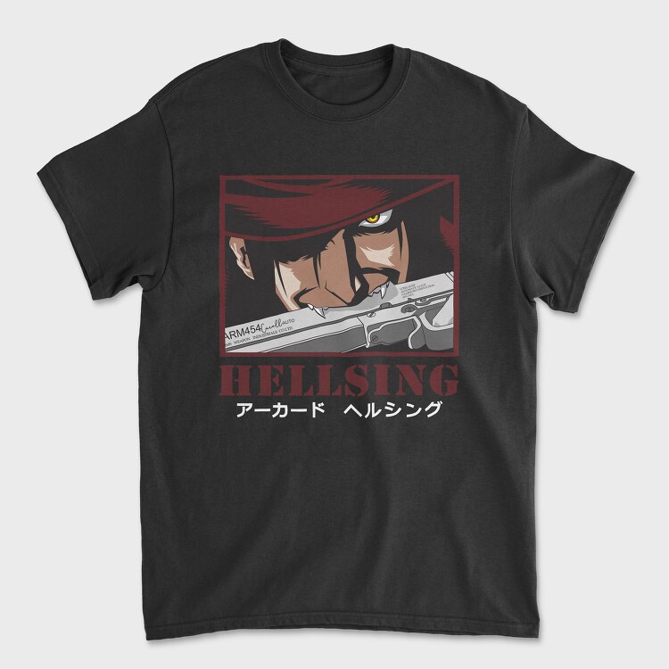 Hellsing 1, Tricou Barbati (Unisex)