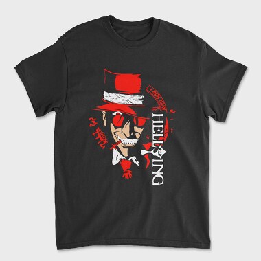 Hellsing Alucard, Tricou Barbati (Unisex)