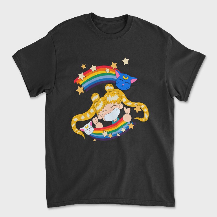 Sailor Moon 18, Tricou Barbati (Unisex)