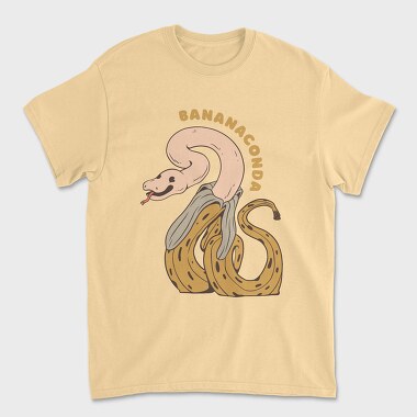 Banana Conda, Tricou Barbati (Unisex)