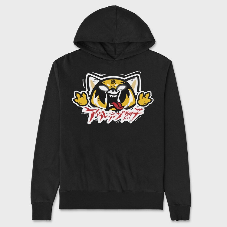Aggretsuko, Hanorac Oversize Barbati (Unisex)