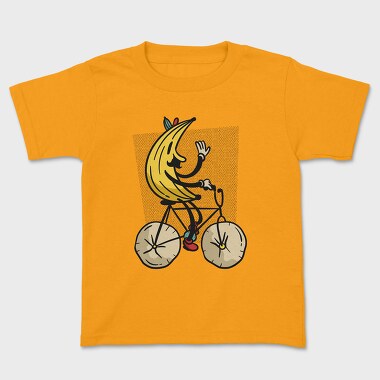 Banana Riding Bike, Tricou Copii