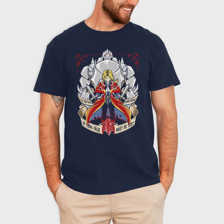 Alchemist Edward Erlic, Tricou Barbati (Unisex)