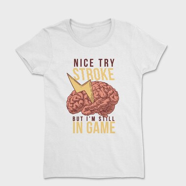 Brain Lightning Quote, Tricou Femei