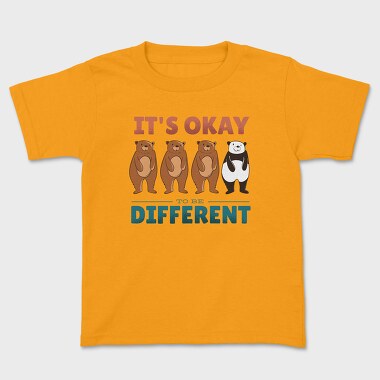 It's Ok to be Different, Tricou Copii