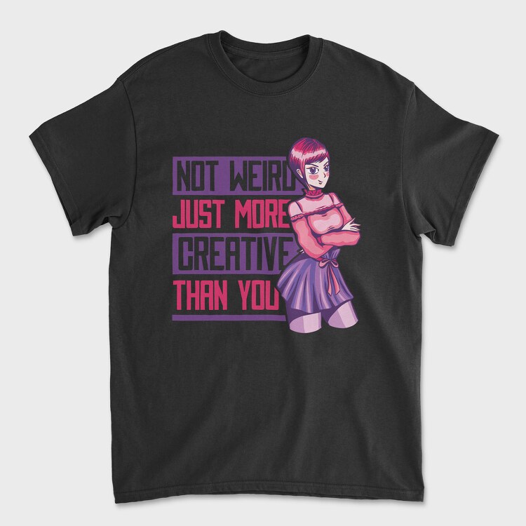 More Creative Than You, Tricou Barbati (Unisex)
