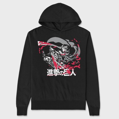 Attack on Titan 16, Hanorac Oversize Barbati (Unisex)