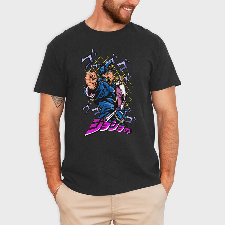 Jotaro Kujo, Tricou Barbati (Unisex)