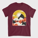 Mountains Wolf Moose, Tricou Barbati (Unisex)