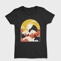 Mountains Wolf Moose, Tricou Femei