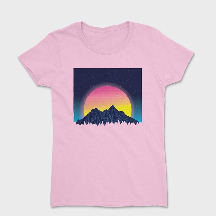 Neon Landscape, Tricou Femei