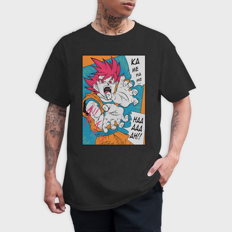 Dragon Ball Z 87, Tricou Barbati (Unisex)