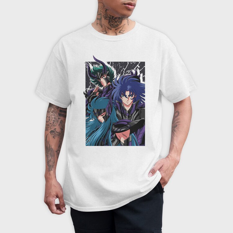 Saint Seiya Knights of the Zodiac 4, Tricou Barbati (Unisex)