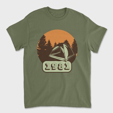 Hike 1981, Tricou Barbati (Unisex)