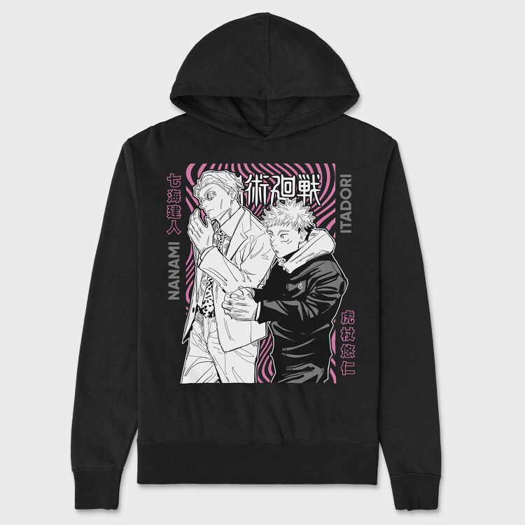 Jujutsu Kaisen 8, Hanorac Oversize Barbati (Unisex)