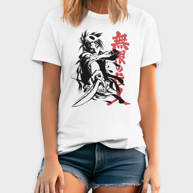 Samura Hiroaki Blade of the Immortal, Tricou Barbati (Unisex)