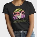 Retro Llama, Tricou Femei