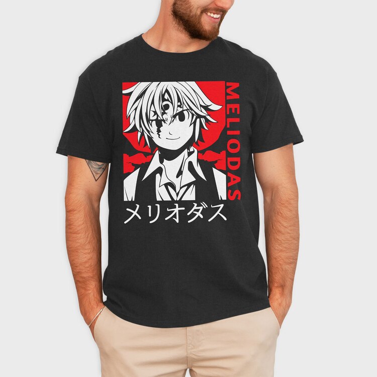 Meliodas, Tricou Barbati (Unisex)
