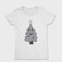 Christmas Tree Retro, Tricou Femei