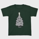Christmas Tree Retro, Tricou Copii