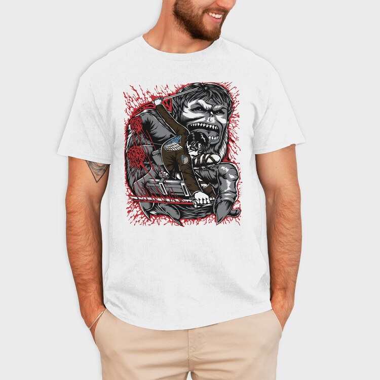 Attack on Titan 42, Tricou Barbati (Unisex)