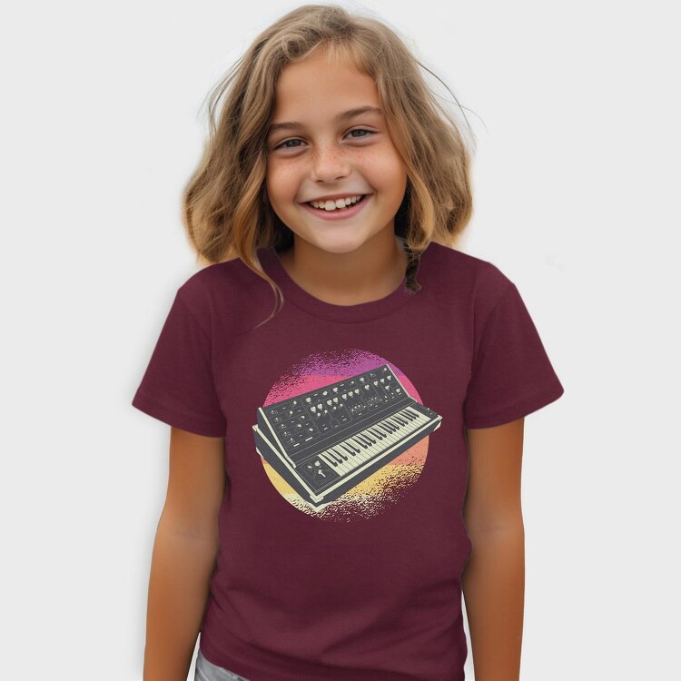 Synthesizer Retro, Tricou Copii