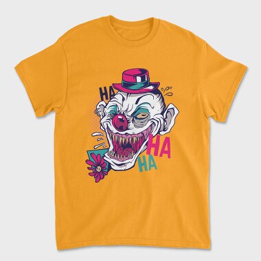 Creppy Clown, Tricou Barbati (Unisex)