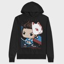 Funko Anime Demon Slayer 2, Hanorac Oversize Barbati (Unisex)