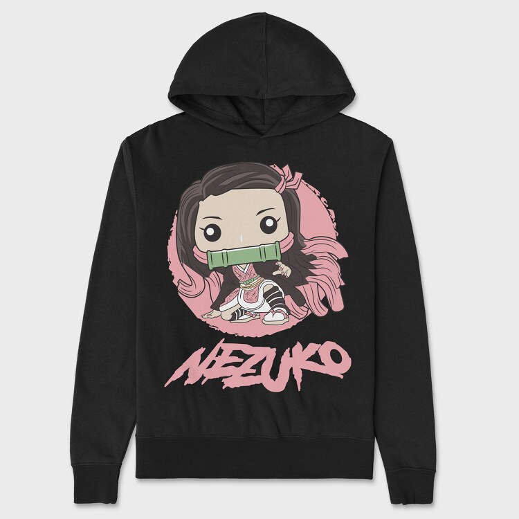 Funko Anime Demon Slayer Nezuko Kamado 2, Hanorac Oversize Barbati (Unisex)