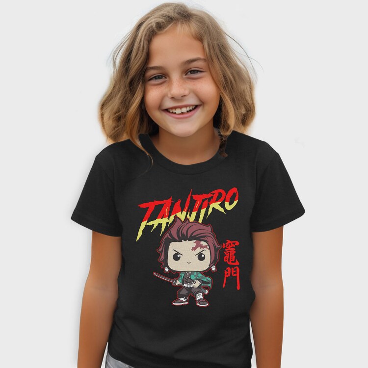 Funko Anime Demon Slayer Tanjiro, Tricou Copii