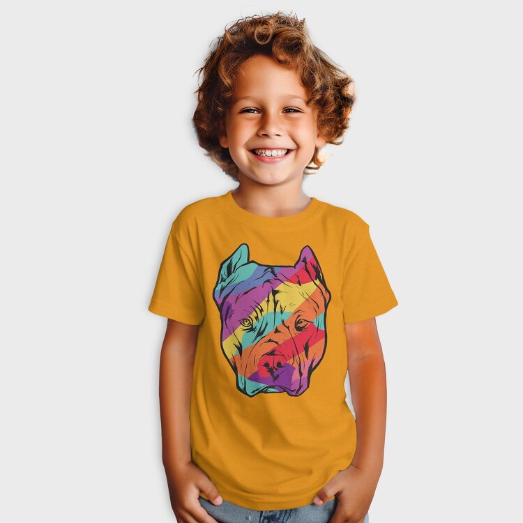 Color Pitbull, Tricou Copii