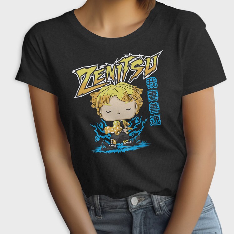 Funko Anime Demon Slayer Zenitsu, Tricou Femei