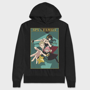 Spy X Family 2, Hanorac Oversize Barbati (Unisex)