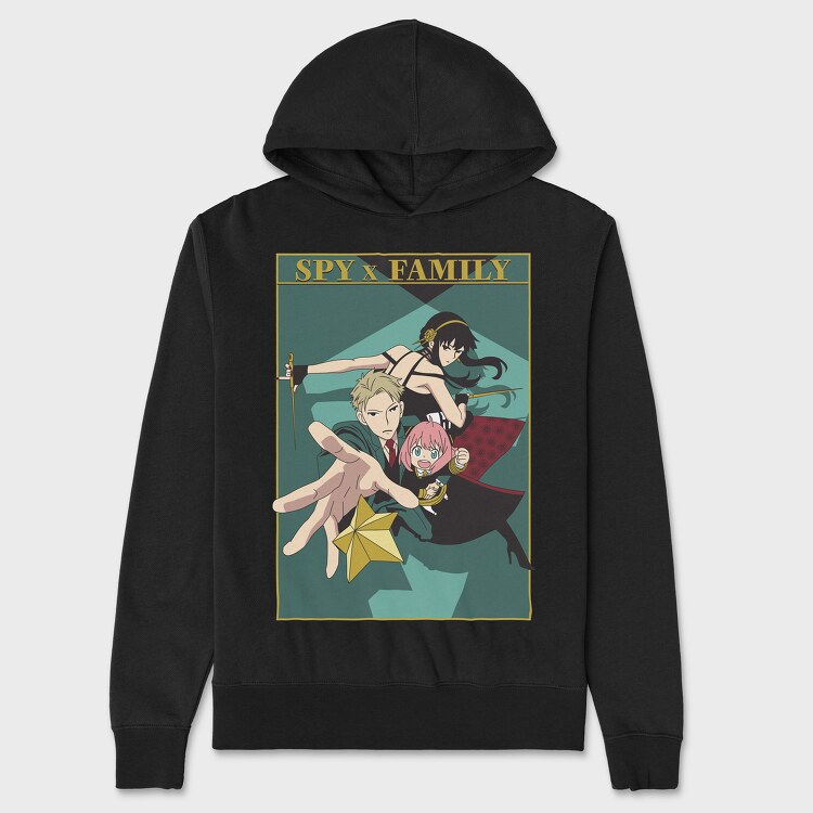 Spy X Family 2, Hanorac Oversize Barbati (Unisex)